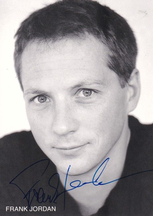 Autogramm Schauspieler | Frank JORDAN | 2000er (Portrait SW Rüdel) Lipp