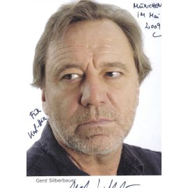 Autogramm Schauspieler | Gerd SILBERBAUER | 2000er (Portrait Color) Reuter