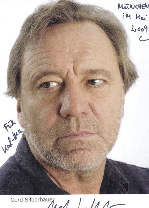 Autogramm Schauspieler | Gerd SILBERBAUER | 2000er (Portrait Color) Reuter