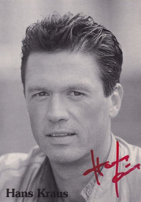 Autogramm Schauspieler | Hansi KRAUS | 1990er (Portrait SW) Czarnowski