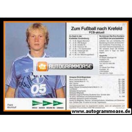Autogramm Fussball | KFC Uerdingen 05 | 1985 | Frank KIRCHHOFF