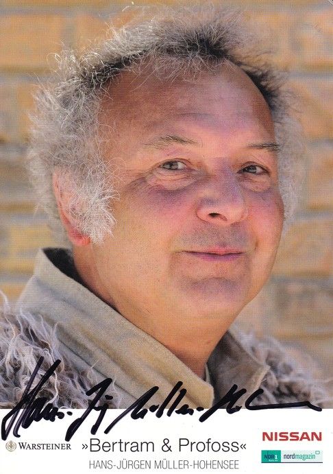 Autogramm Schauspieler | Hans-Jürgen MÜLLER-HOHENSEE | 2013 (Portrait Color) Störtebeker