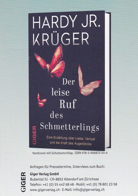 Autogramm Schauspieler | Hardy KRÜGER jr. | 2018 (Portrait Color) Giger