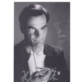 Autogramm Schauspieler | Heinrich SCHAFMEISTER | 2000er (Portrait SW)