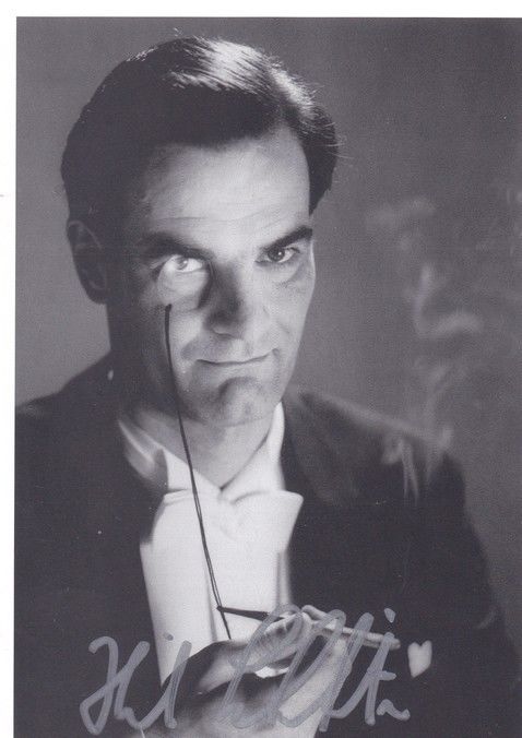 Autogramm Schauspieler | Heinrich SCHAFMEISTER | 2000er (Portrait SW)