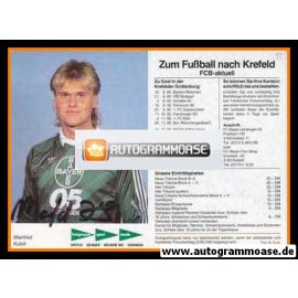 Autogramm Fussball | KFC Uerdingen 05 | 1985 | Manfred KUBIK