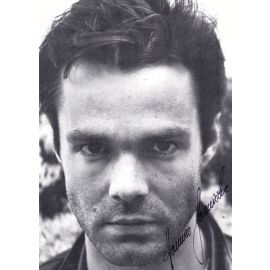 Autogramm Schauspieler | Hannes JAENICKE | 1990er (Portrait SW) 2