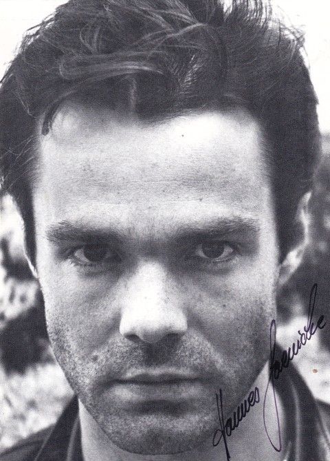 Autogramm Schauspieler | Hannes JAENICKE | 1990er (Portrait SW) 2