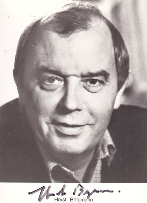 Autogramm Schauspieler | Horst BERGMANN | 1990er (Portrait SW Rüdel) Zemann