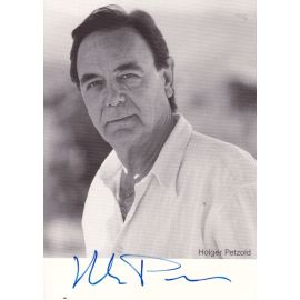 Autogramm Schauspieler | Holger PETZOLD | 2000er (Portrait SW) Privat