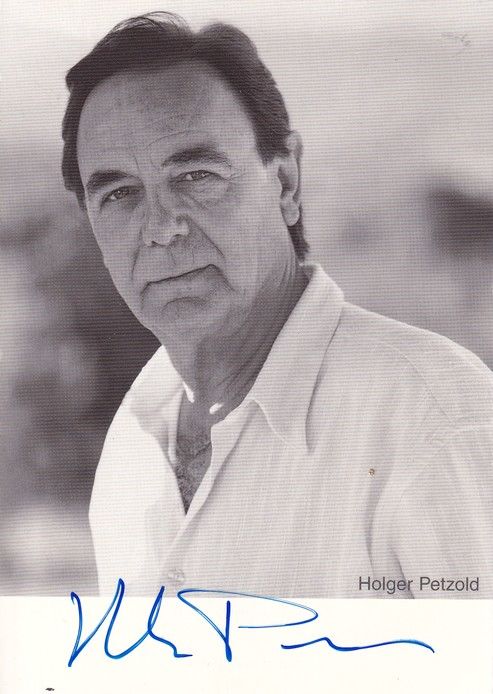 Autogramm Schauspieler | Holger PETZOLD | 2000er (Portrait SW) Privat