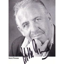 Autogramm Schauspieler | Horst PINNOW | 2004 (Portrait SW) Jedermann