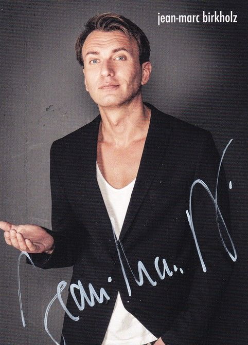 Autogramm Schauspieler | Jean-Marc BIRKHOLZ | 2010er (Portrait Color) Kellner 2
