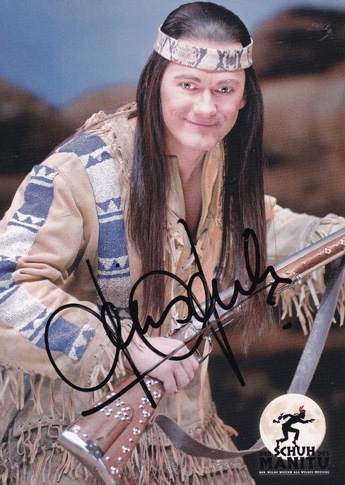 Autogramm Musical | Jens JANKE | 2000er "Schuh Des Manitu" (Portrait Color)