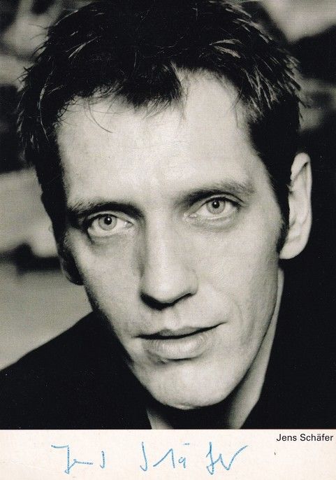 Autogramm Schauspieler | Jens SCHÄFER | 1990er (Portrait SW) Guldener