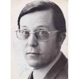 Autogramm Schauspieler | Jo HERBST | 1980er (Portrait SW) Theaterclub