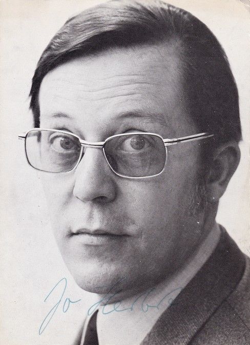 Autogramm Schauspieler | Jo HERBST | 1980er (Portrait SW) Theaterclub