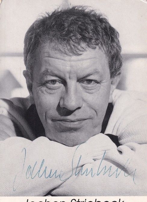 Autogramm Schauspieler | Jochen STRIEBECK | 2000er (Portrait SW) Simon