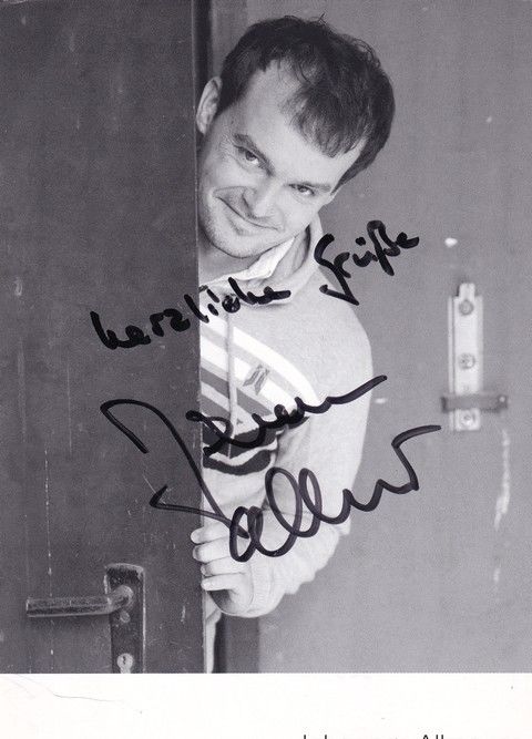 Autogramm Schauspieler | Johannes ALLMAYER | 2010er (Portrait SW) Hartmann
