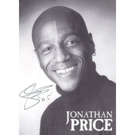 Autogramm Schauspieler | Jonathan PRICE | 1990er (Portrait SW) Schlobohm