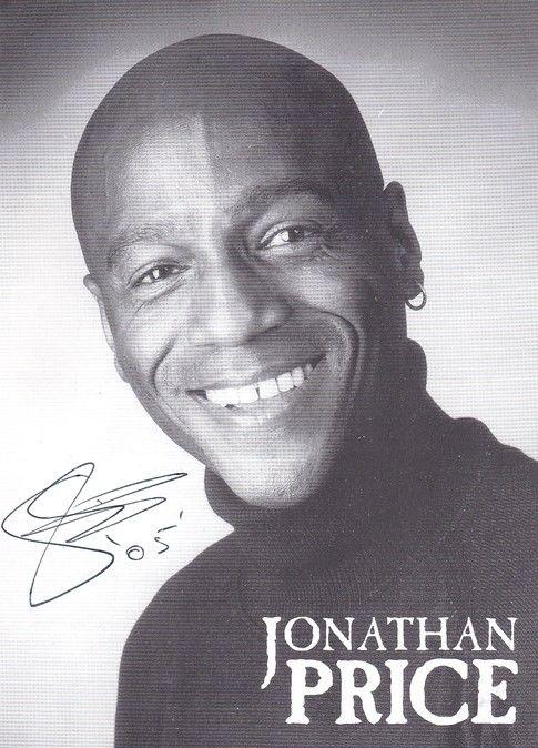 Autogramm Schauspieler | Jonathan PRICE | 1990er (Portrait SW) Schlobohm