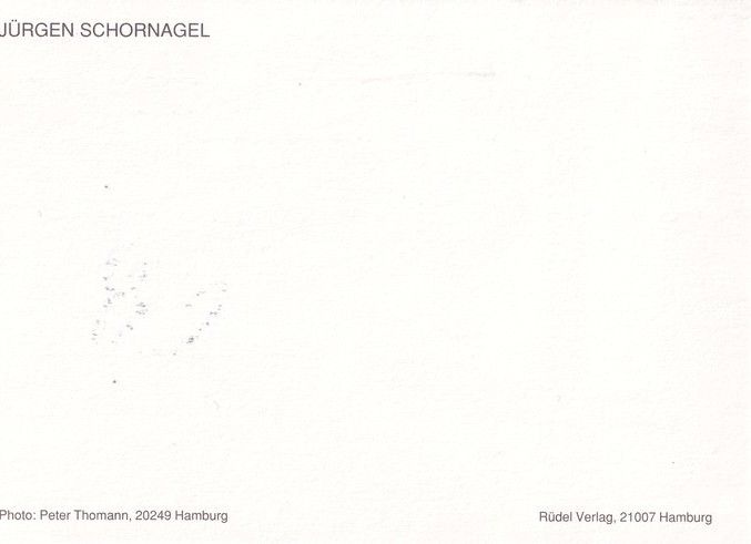 Autogramm Schauspieler | Jürgen SCHORNAGEL | 2000er (Portrait Color Rüdel) Thomann