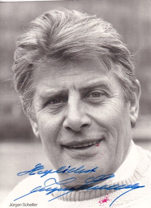 Autogramm Schauspieler | Jürgen SCHELLER | 1980er (Portrait SW Rüdel) Barth
