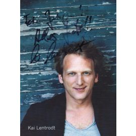 Autogramm Schauspieler | Kai LENTRODT | 2000er (Portrait Color) Lux