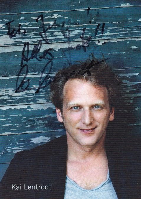 Autogramm Schauspieler | Kai LENTRODT | 2000er (Portrait Color) Lux