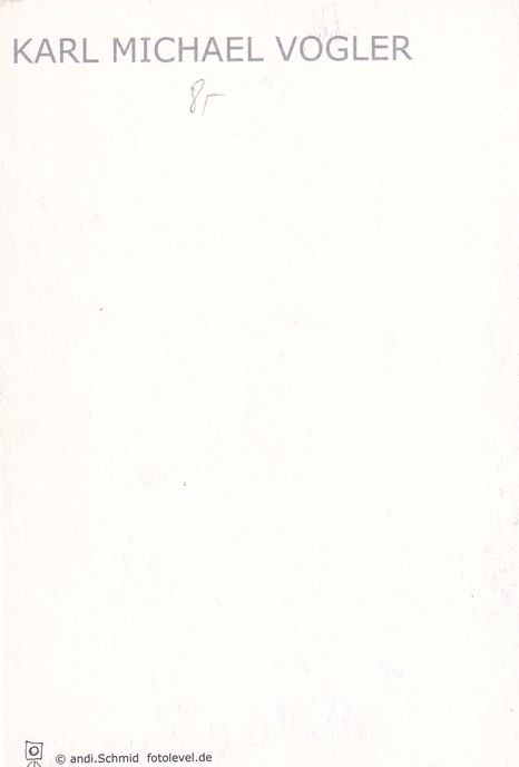 Autogramm Schauspieler | Karl-Michael VOGLER | 2000er (Portrait Color) Schmid