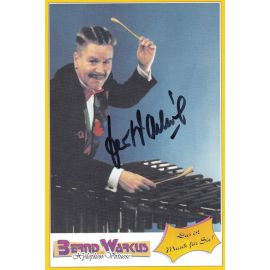 Autogramm Instrumental (Xylophon) | Bernd WARKUS | 1990er (Portrait Color) 2