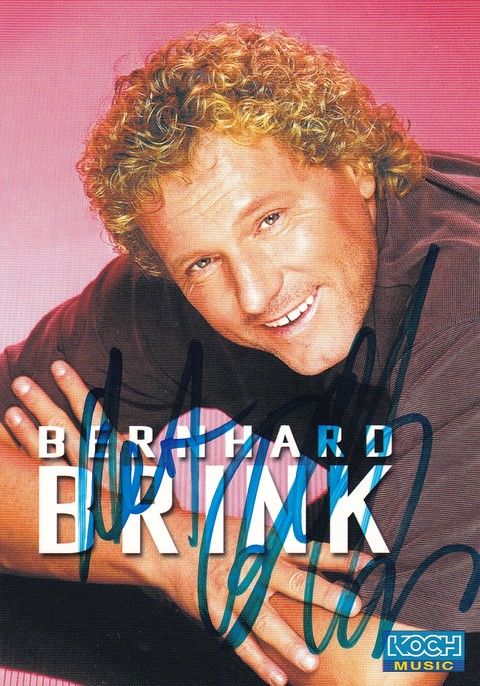 Autogramm Schlager | Bernhard BRINK | 2000 "Direkt" (Portrait Color Koch)