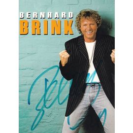 Autogramm Schlager | Bernhard BRINK | 1998 "Alles Auf Sieg" (Portrait Color Koch)