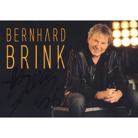 Autogramm Schlager | Bernhard BRINK | 2016 "Unendlich" (Portrait Color Ariola)