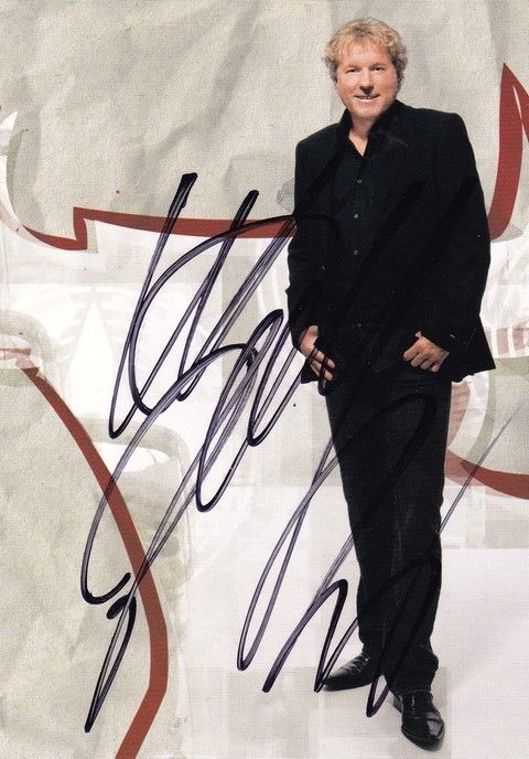 Autogramm Schlager | Bernhard BRINK | 2007 "Stier" (Portrait Color Koch)