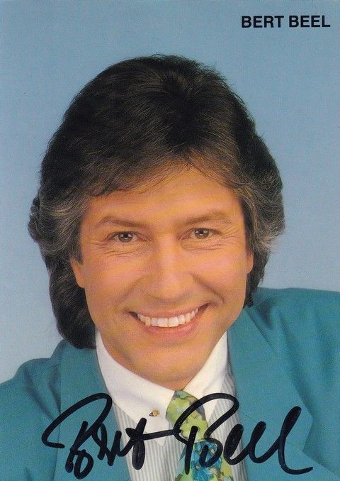 Autogramm Schlager | Bert BEEL | 1990er (Portrait Color) Zett