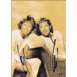 Autogramme Schlager | BRUNNER & BRUNNER | 1999 "Sonnenlicht"