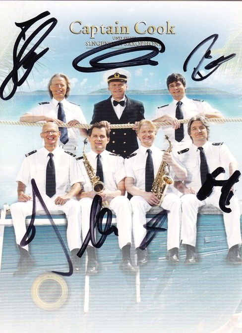 Autogramme Schlager | CAPTAIN COOK | 2009 "Ein Bisschen Spass Muss Sein" (Sony)