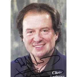 Autogramm Pop | Chris ANDREWS | 2000er (Portrait Color)