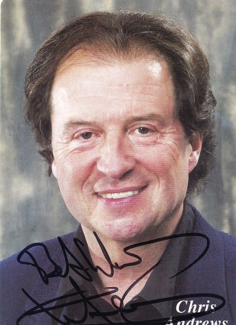 Autogramm Pop | Chris ANDREWS | 2000er (Portrait Color)