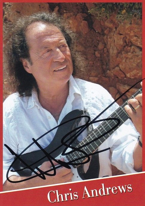 Autogramm Pop | Chris ANDREWS | 2000er (Portrait Color) Web Site 2