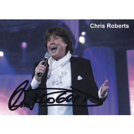 Autogramm Schlager | Chris ROBERTS | 2010er (Konzert Color)
