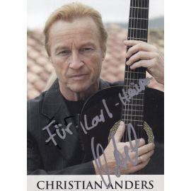 Autogramm Schlager | Christian ANDERS | 2011 "Es Fährt Ein Zug 3000" (Portrait Color)