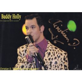Autogramm Musical | Christian D. TRABERT | 2000er (Portrait Color) Buddy Holly