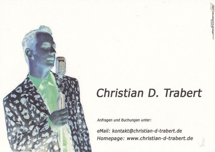 Autogramm Musical | Christian D. TRABERT | 2000er (Portrait Color) Buddy Holly