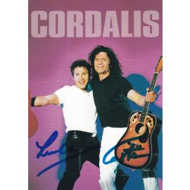 Autogramme Schlager | CORDALIS | 1998 "Party Tropical" (Duo-Bild Color EMI)
