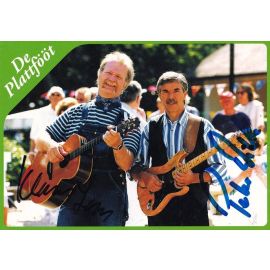 Autogramme Mundart | DE PLATTFÖÖT | 1990er (Portrait Color)