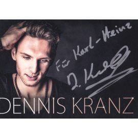 Autogramm Schlager | Dennis KRANZ | 2017 "Halt Dich An Mir Fest"