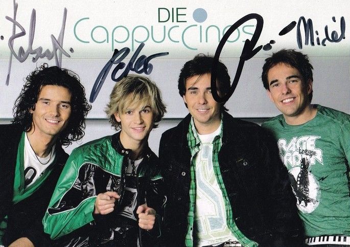 Autogramme Schlager | DIE CAPPUCCINOS | 2010 "Ungeküsst" (Koch)
