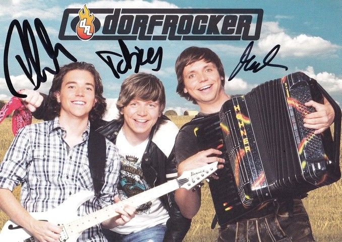 Autogramme Volksmusik | DIE DORFROCKER | 2009 "Jetzt Geht´s Richtig Ab" (Ariola) 2